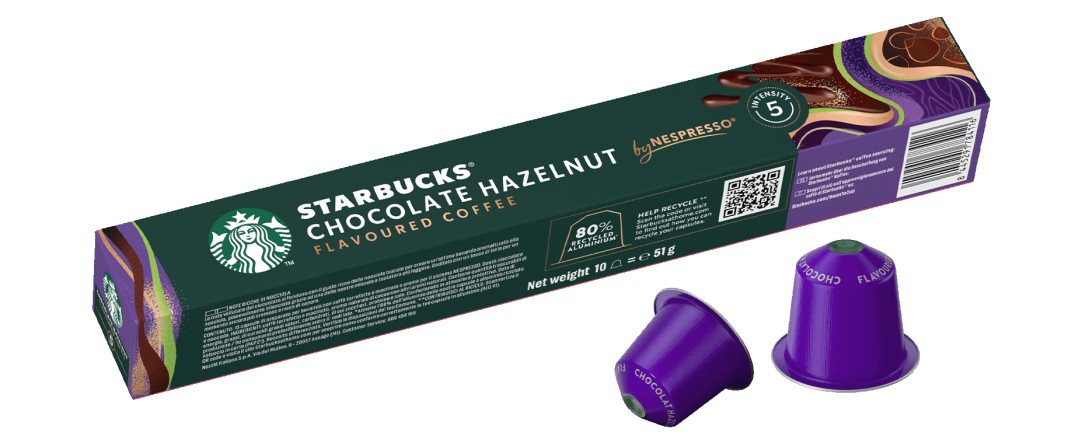 Cápsulas Starbucks by Nespresso Chocolate Hazelnut